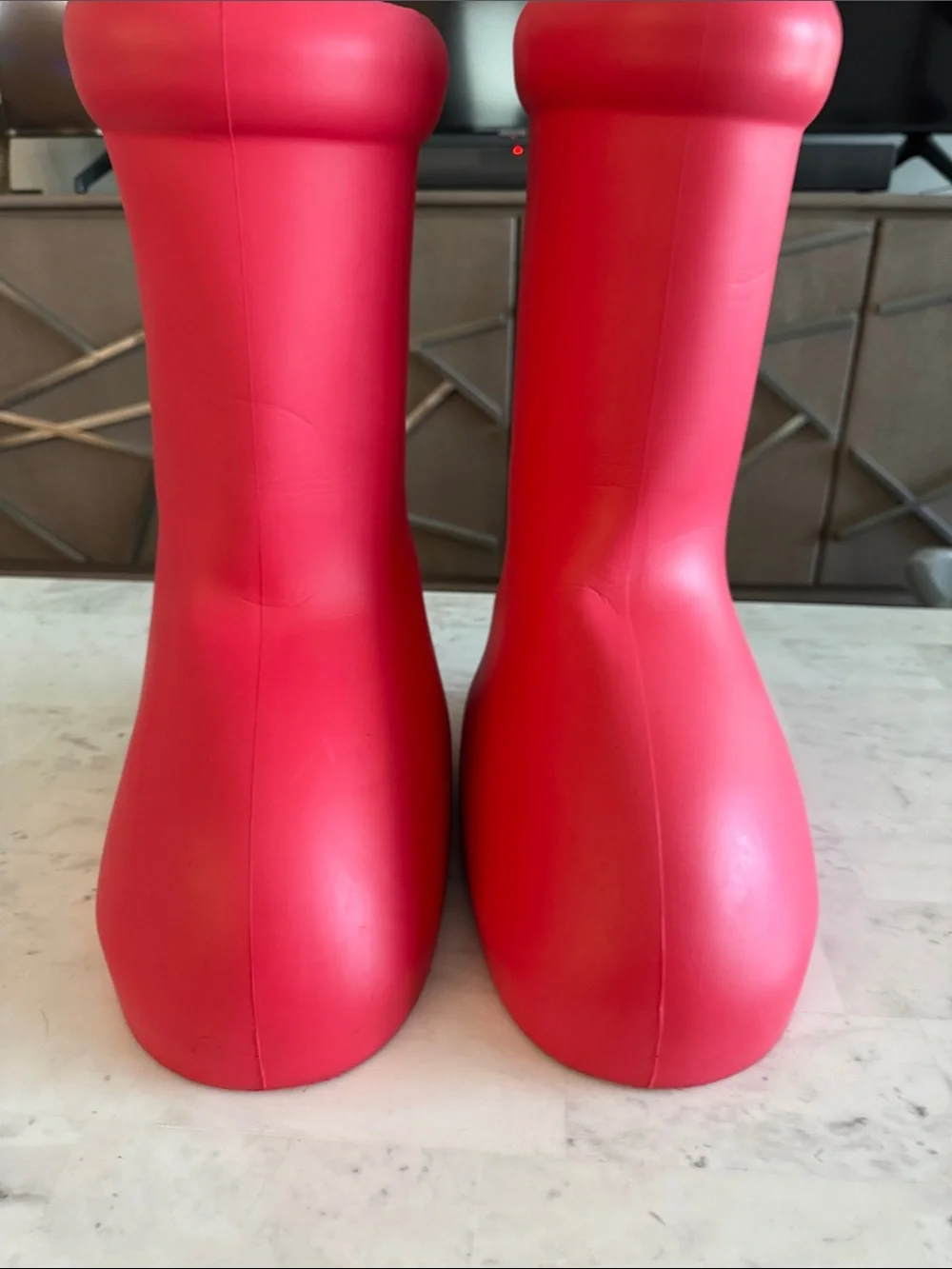 MSCHF Big Red Boot size 10